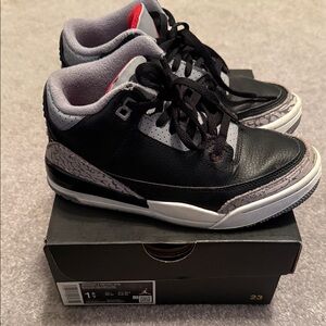 Kids Jordan 3 Retro